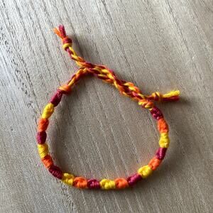 Golda Bracelet anklet trendy comfortable tie embroidery thread woven gift